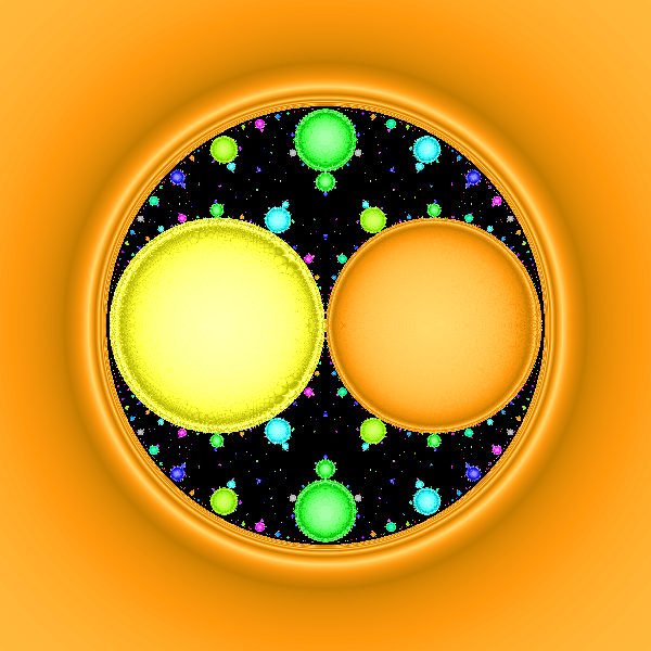 Digital image of bifurcation locus