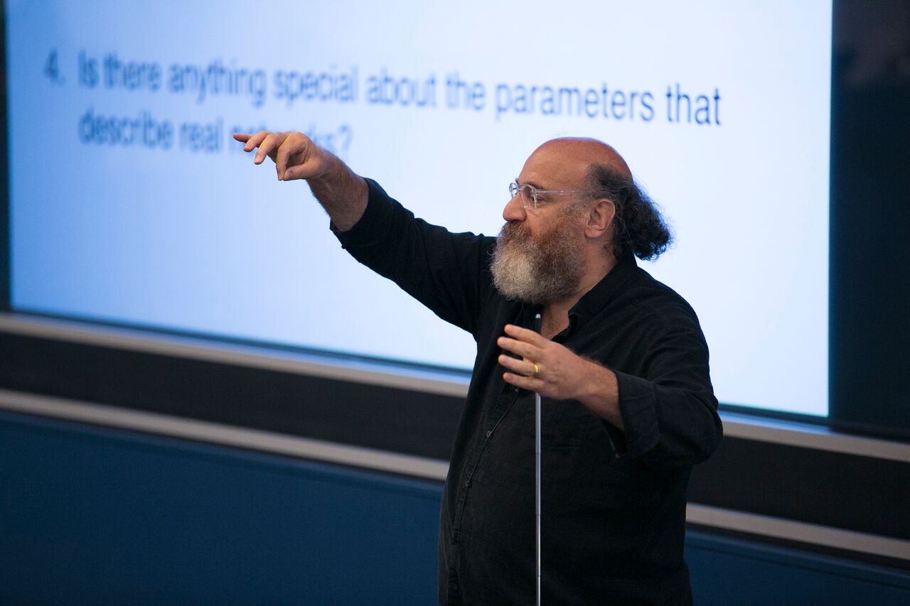 William Bialek of Princeton University described the search for universality in the state space of neural networks