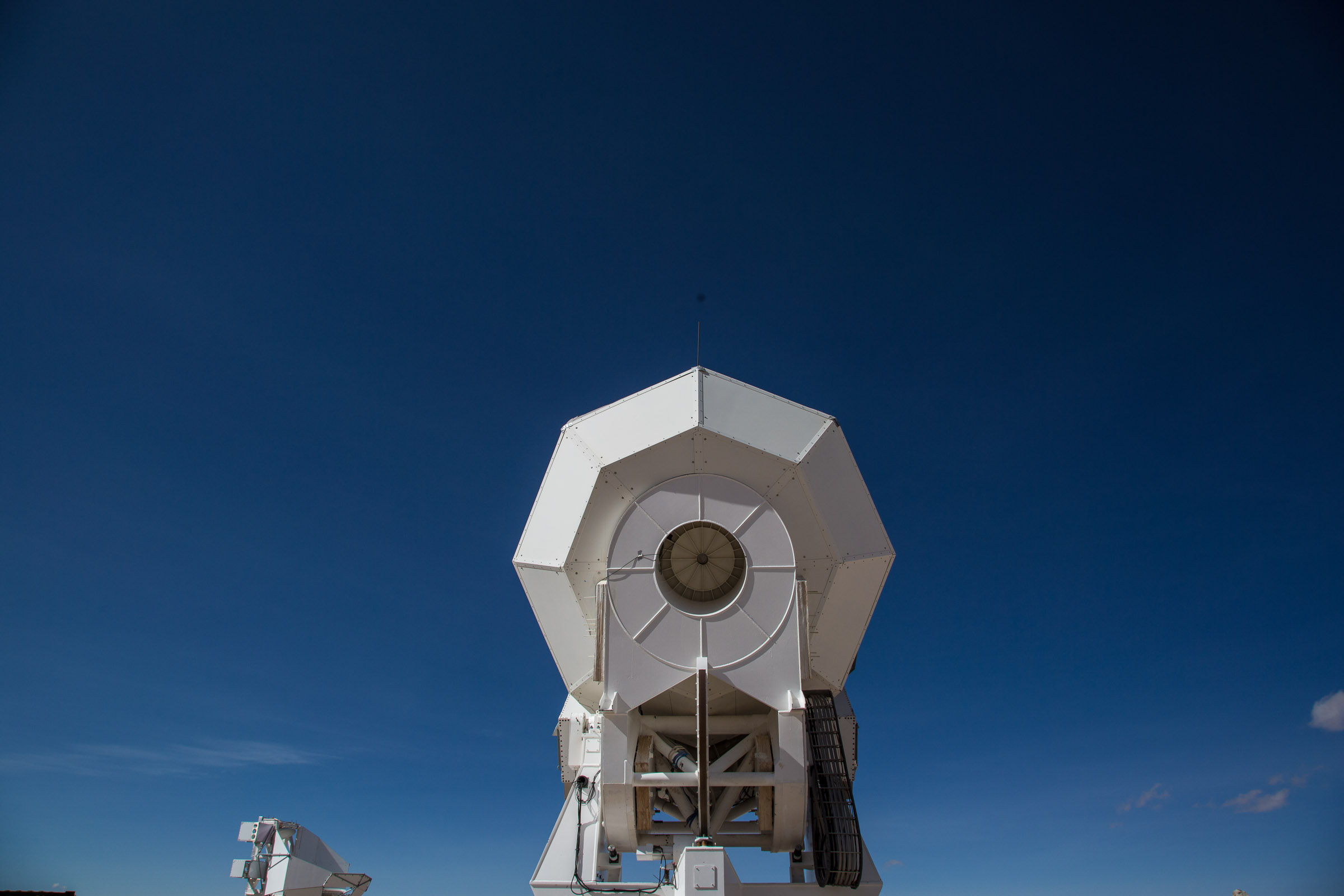 Simons Observatory from the back