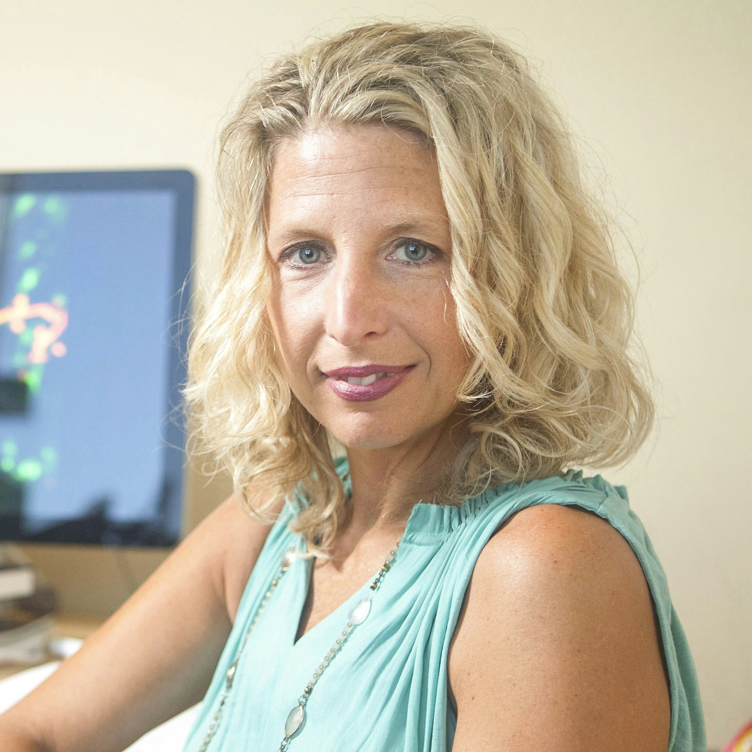 Portrait photo of Beth Stevens, Assistant Professor of Neurology at Children's Hospital in Boston, Massachusetts, Friday, September 18, 2015. (John D. and Catherine T. MacArthur Foundation)