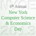 Logo for 6th Annual New York Computer Science & Economics Day