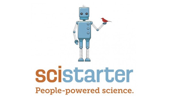 Scistarter logo with its motto 