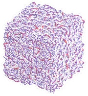 A dense lattice structure showing a mathematical problem