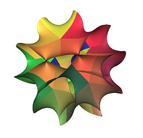 A Calabi–Yau manifold (also known as a Calabi–Yau space)