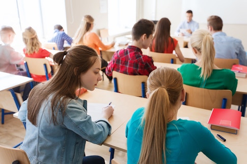 Generic image of people in a classroom