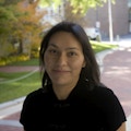 (Cambridge, MA - October 22, 2009) - Associate Professor of EPS, Sarah Stewart-Mukhopadhyay, won a recent award for her work on collisions of planetary bodies. Staff Photo Kris Snibbe/Harvard News Office