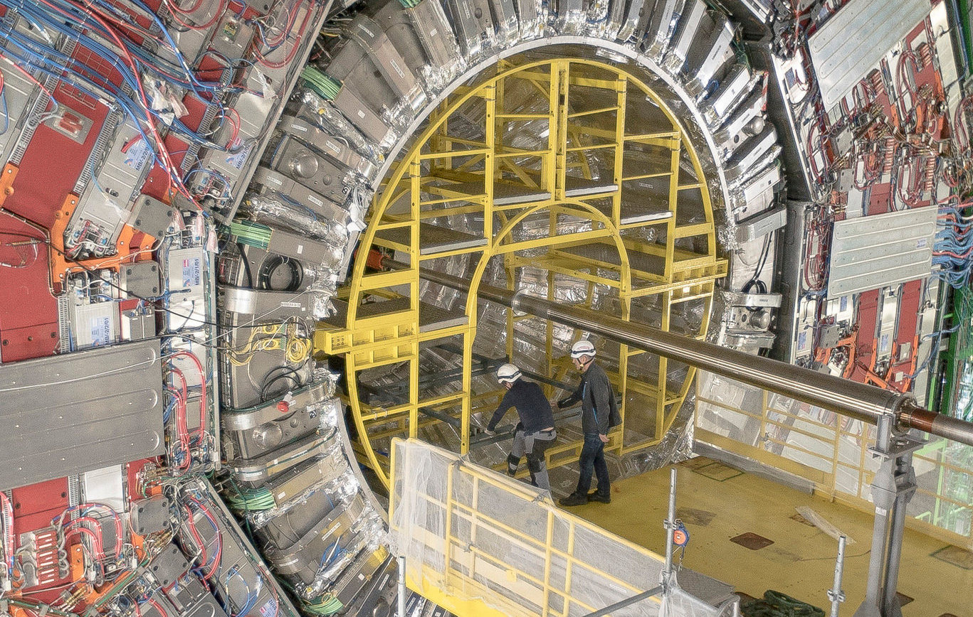 The Large Hadron Collider located at CERN in Geneva