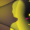 Visual Illustration of interaction between dark forces and cosmos