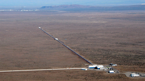 Above shot image of The LIGO Hanford Observatory