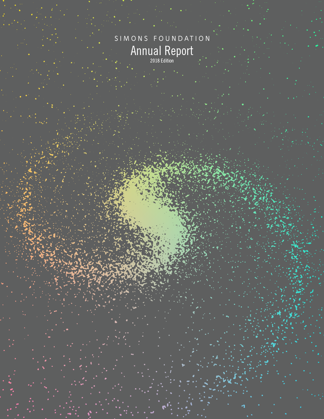 Simons Foundation 2018 Annual Report cover