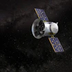 artist's rendering of satellite in orbit