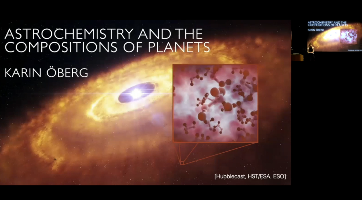 Karin Öberg: Astrochemistry and the Compositions of Planets