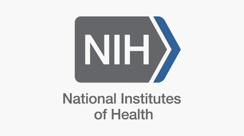 A digital logo for the National Institutes of Health.