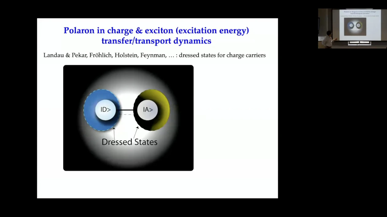 Seogjoo Jang: Partially Polaron Transformed Quantum Master Equation ...