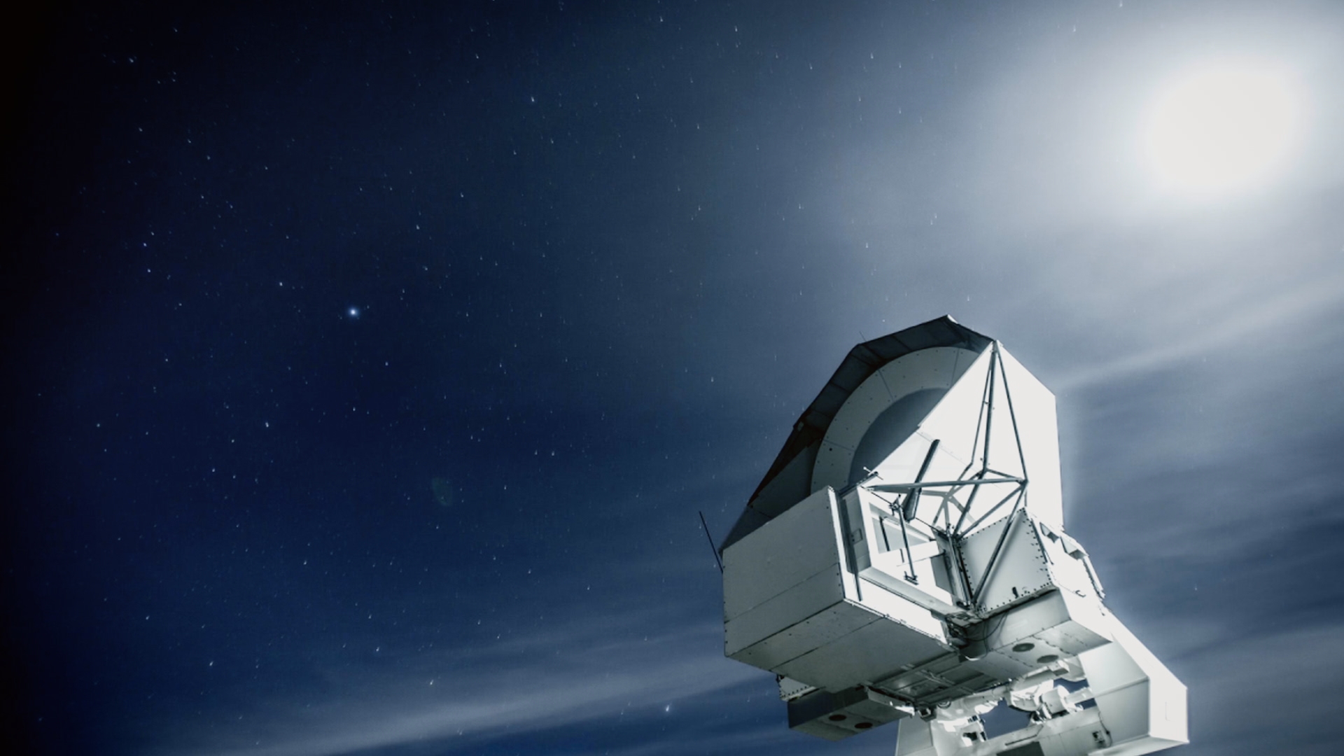 a shot of the Simons Observatory site.