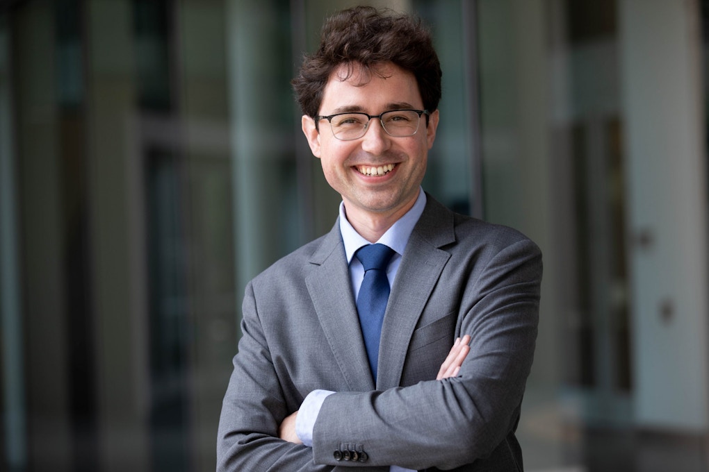 Portrait of Tomasz Nowakowski at UCSF.