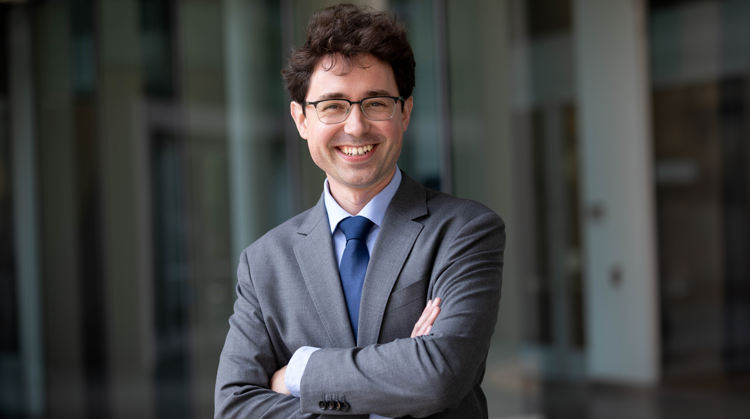 Portrait of Tomasz Nowakowski at UCSF.