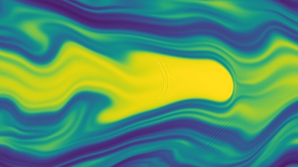 A still image from a fluid dynamics simulation.