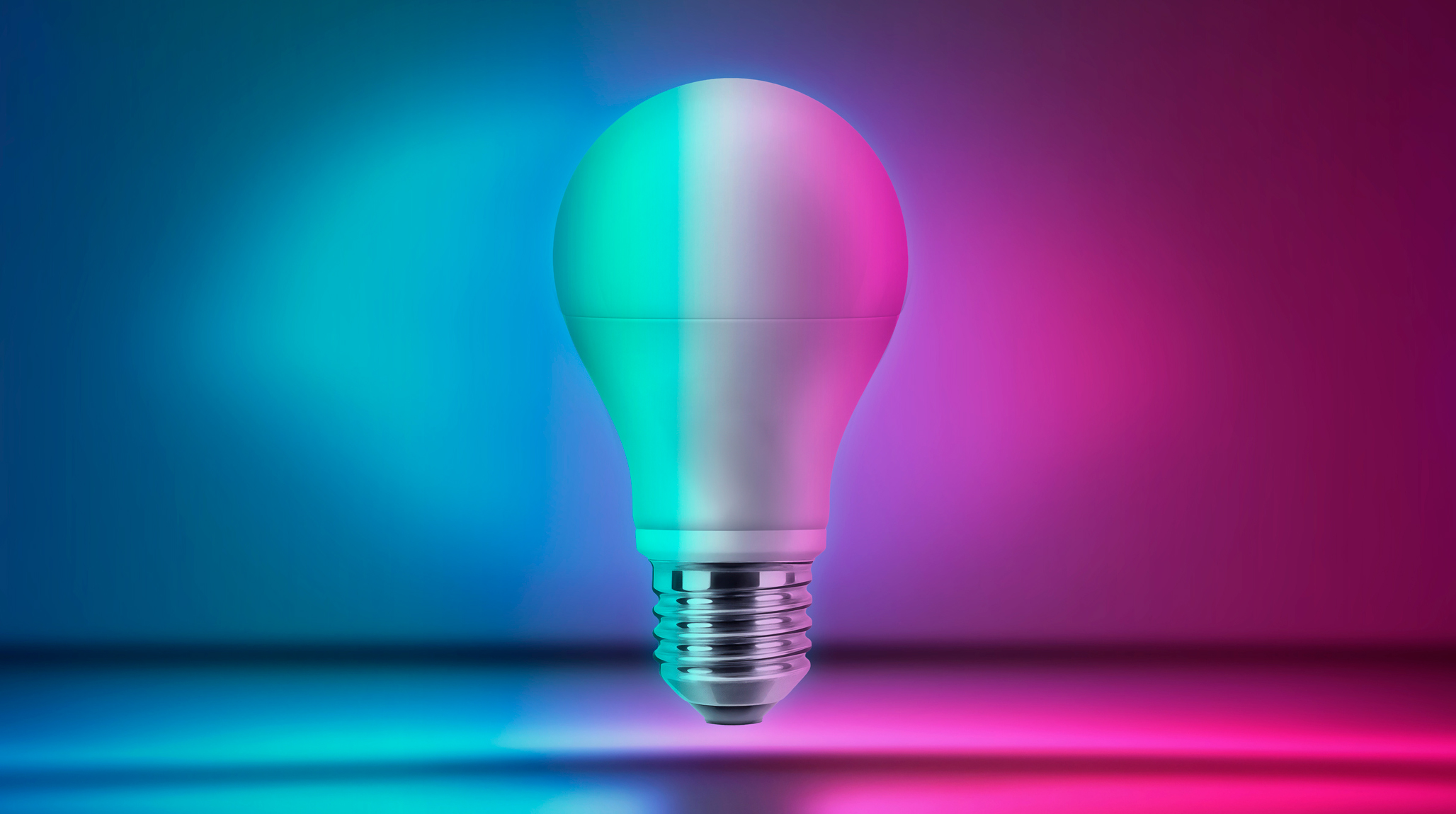 An illustration of an LED lightbulb