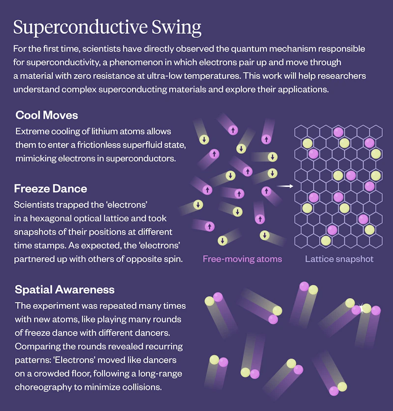 A graphic illustrating fermion pairs.