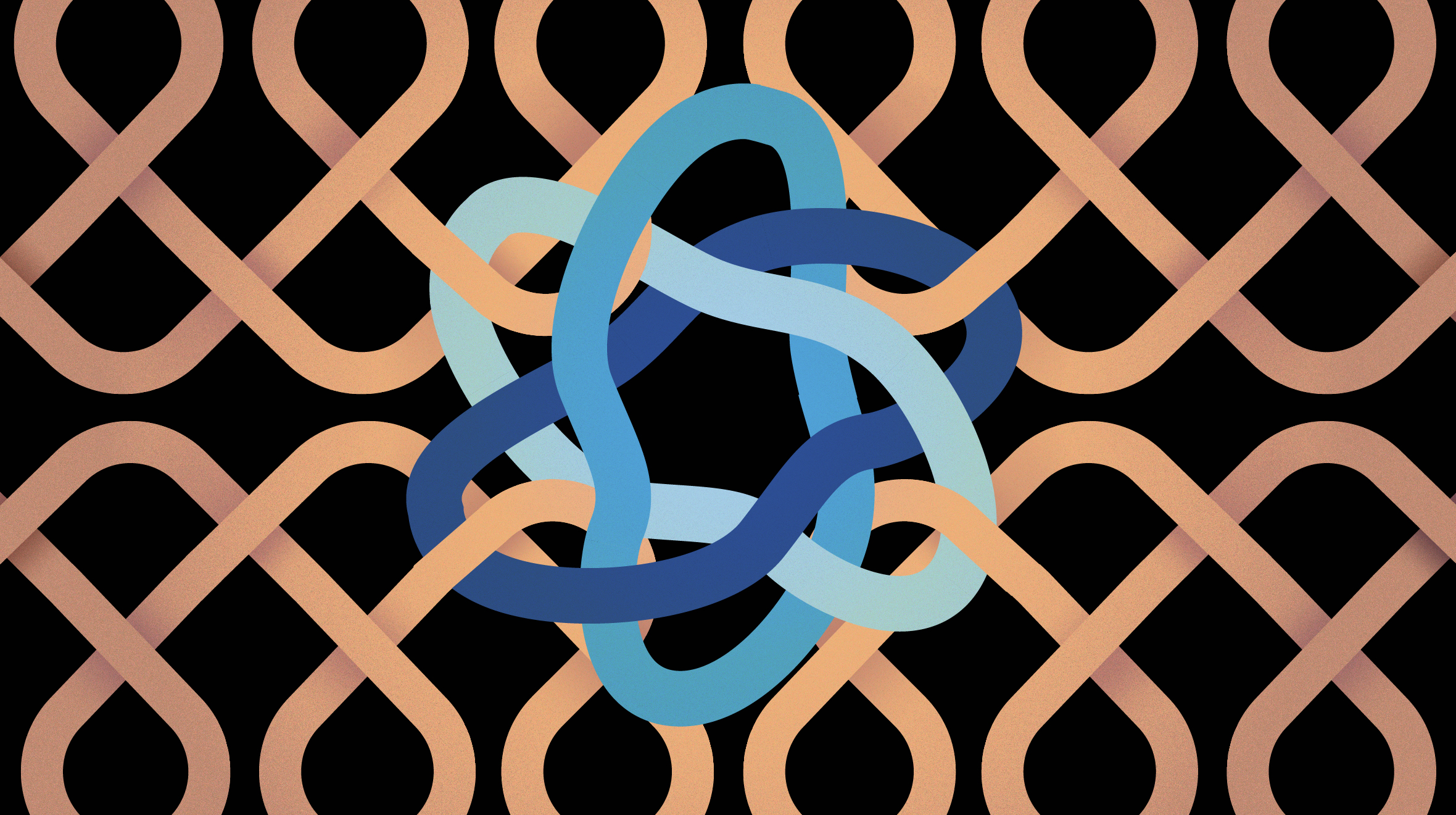 An illustration for an article about the upcoming International Congress of Mathematics by Lucy Reading-Ikkanda.