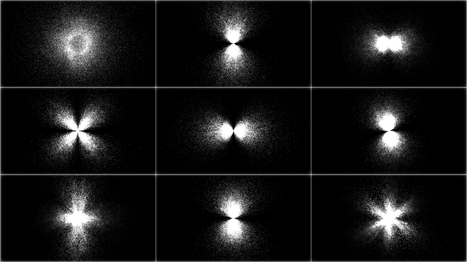 Grid of orbital images.