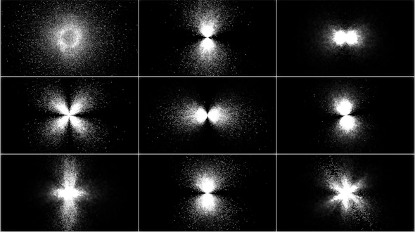 Grid of orbital images.