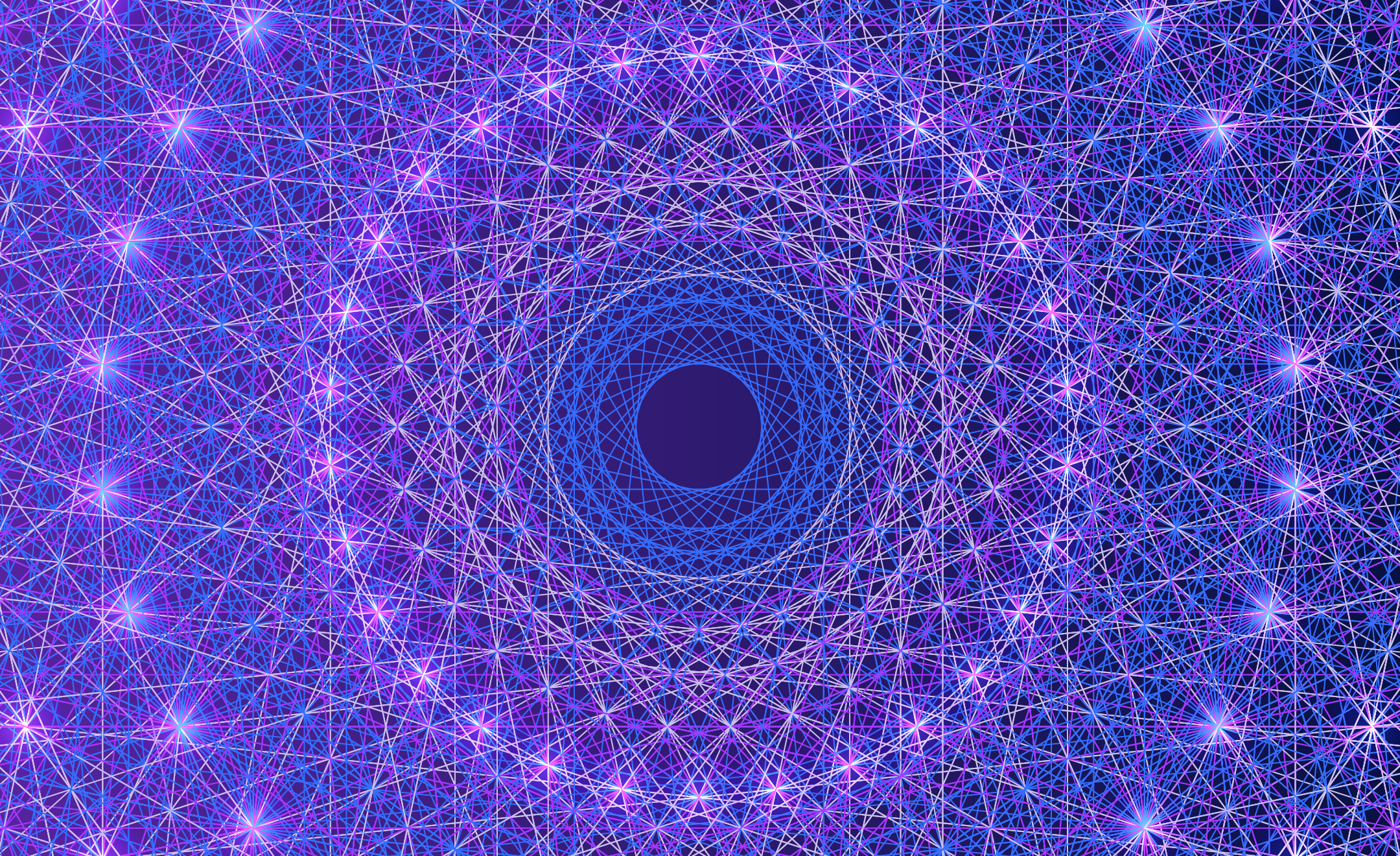 An illustration of many lines connected by nodes.